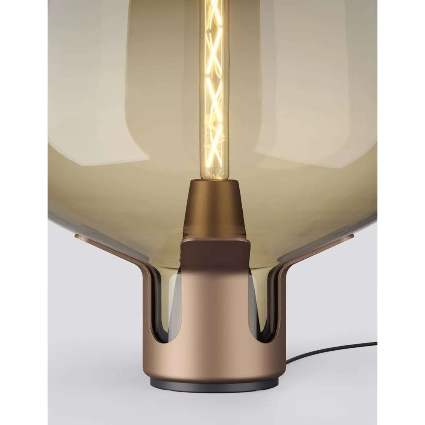 Flar Bordslampa Medium Terra/Honey - Lodes - Vardagsrum - Glas