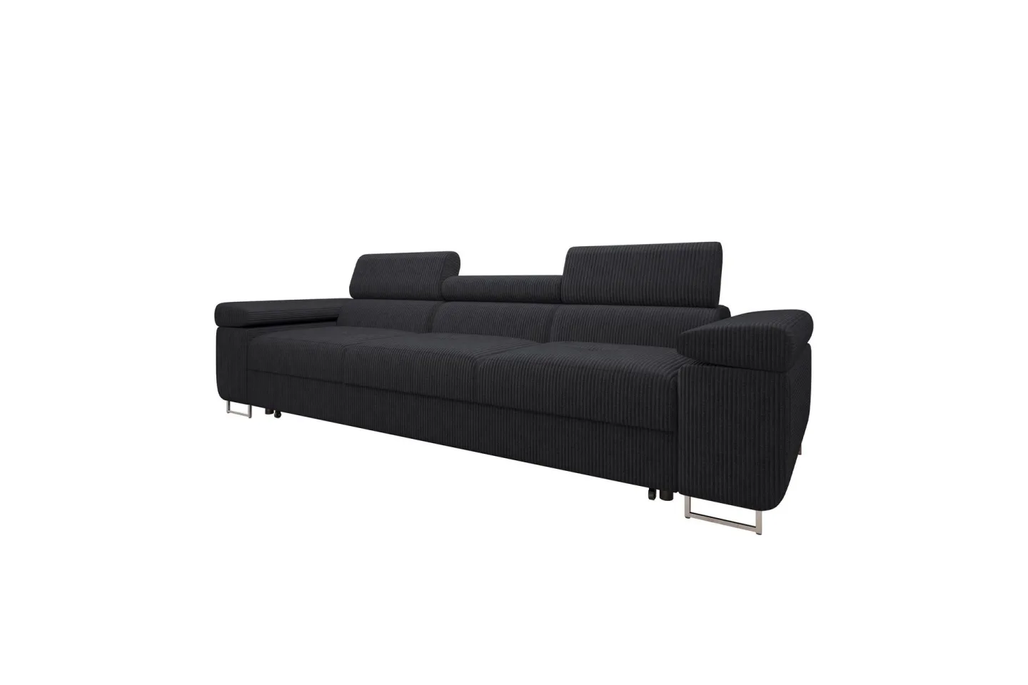 Gabina Bäddsoffa 3-sits i Manchester - Svart