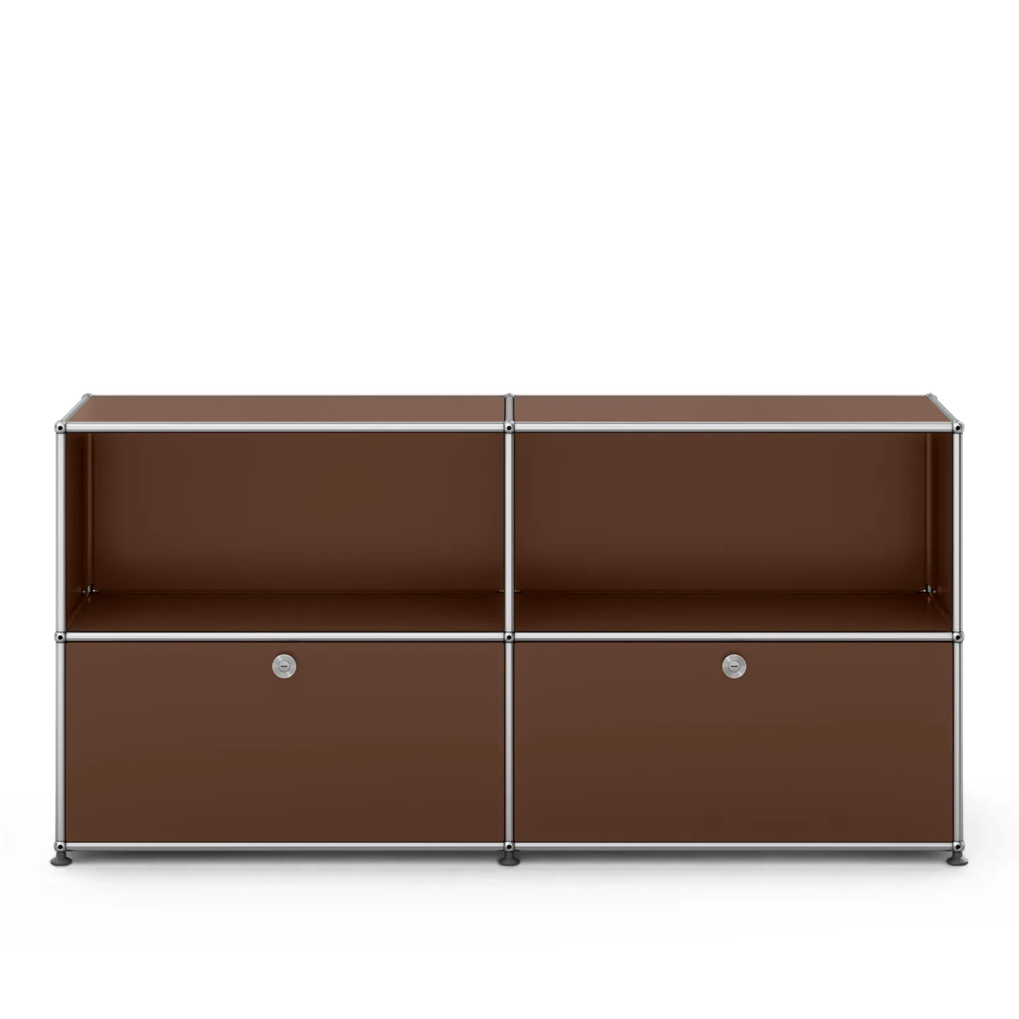 USM - USM Haller Sideboard C2 USM Brown - Skänkar och sideboards - Fritz Haller & Paul Schärer - Brun