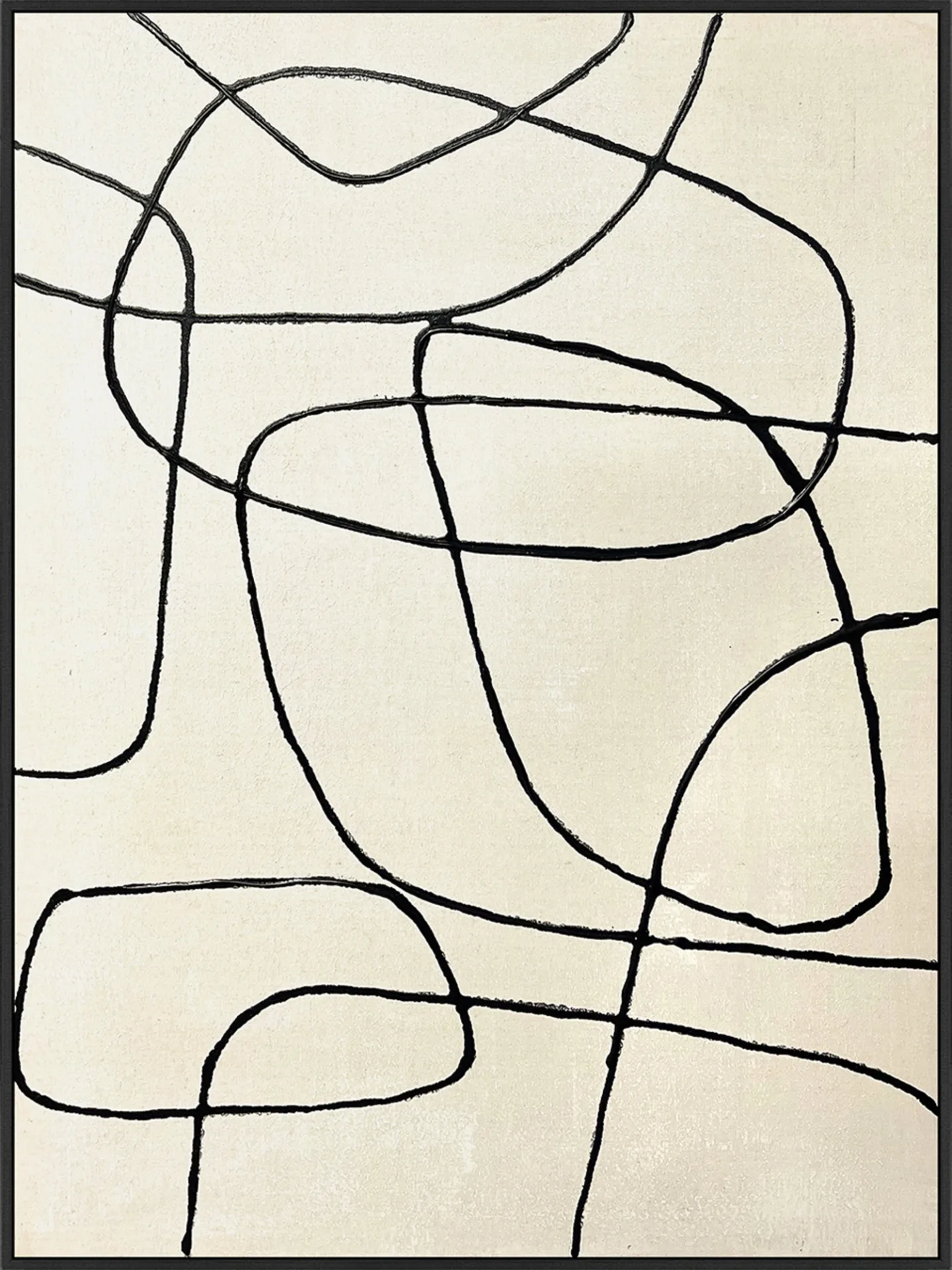 image LAND Gemälde Line Art | Schubiger Möbel