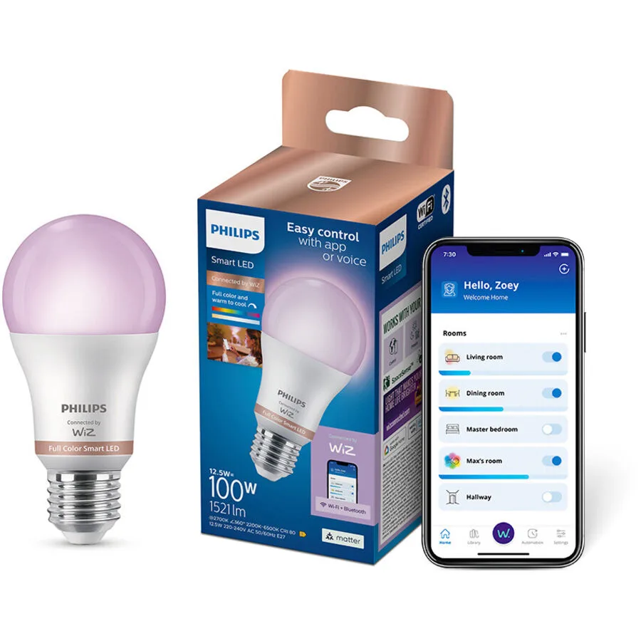 Philips Leuchtmittel WiZ E27 13 W