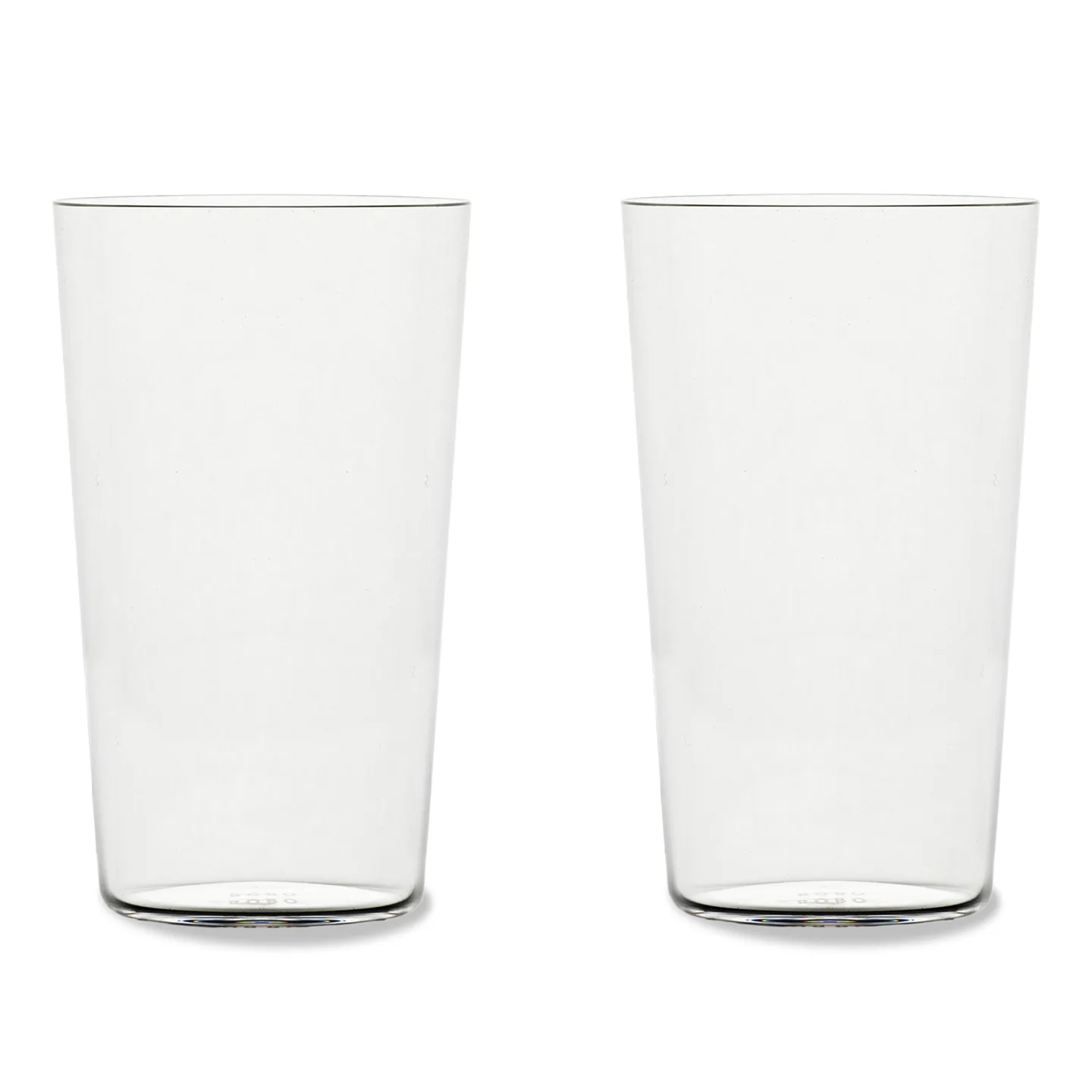 BOBO - Guldvas glas 53 cl 2-pack - Dricksglas - Transparent - Glas