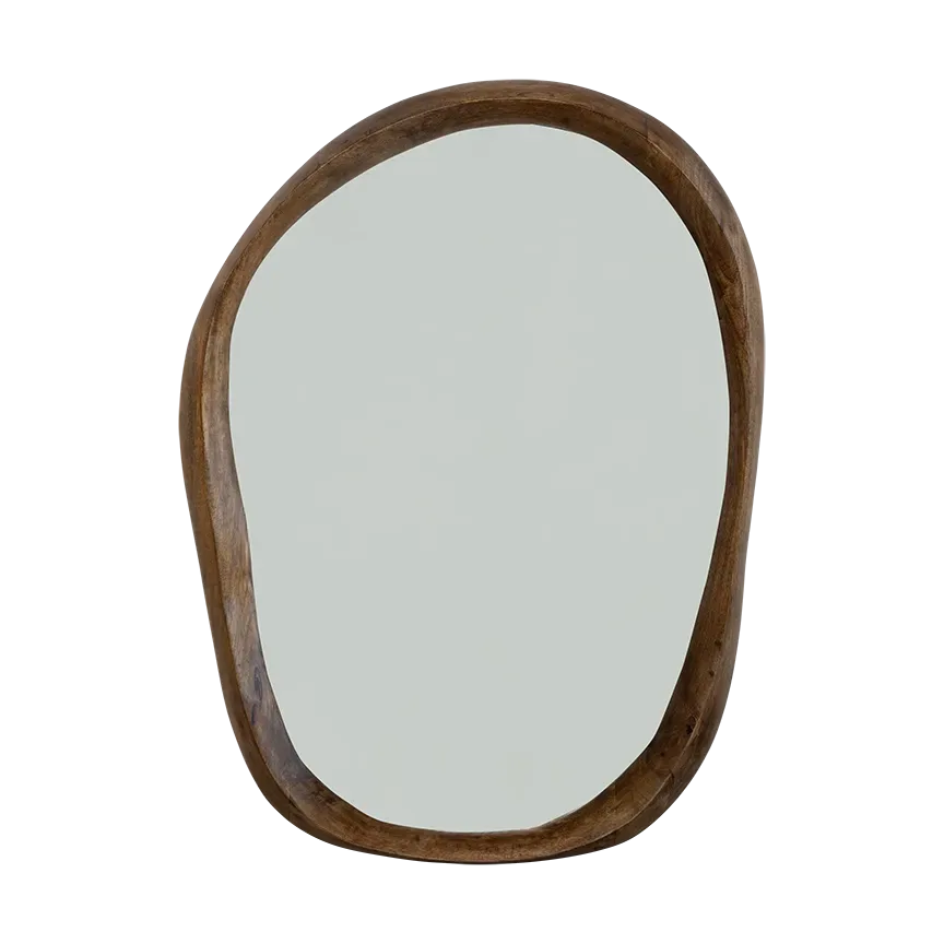 URBAN NATURE CULTURE Shizu spegel L 50x70 cm Golden oak