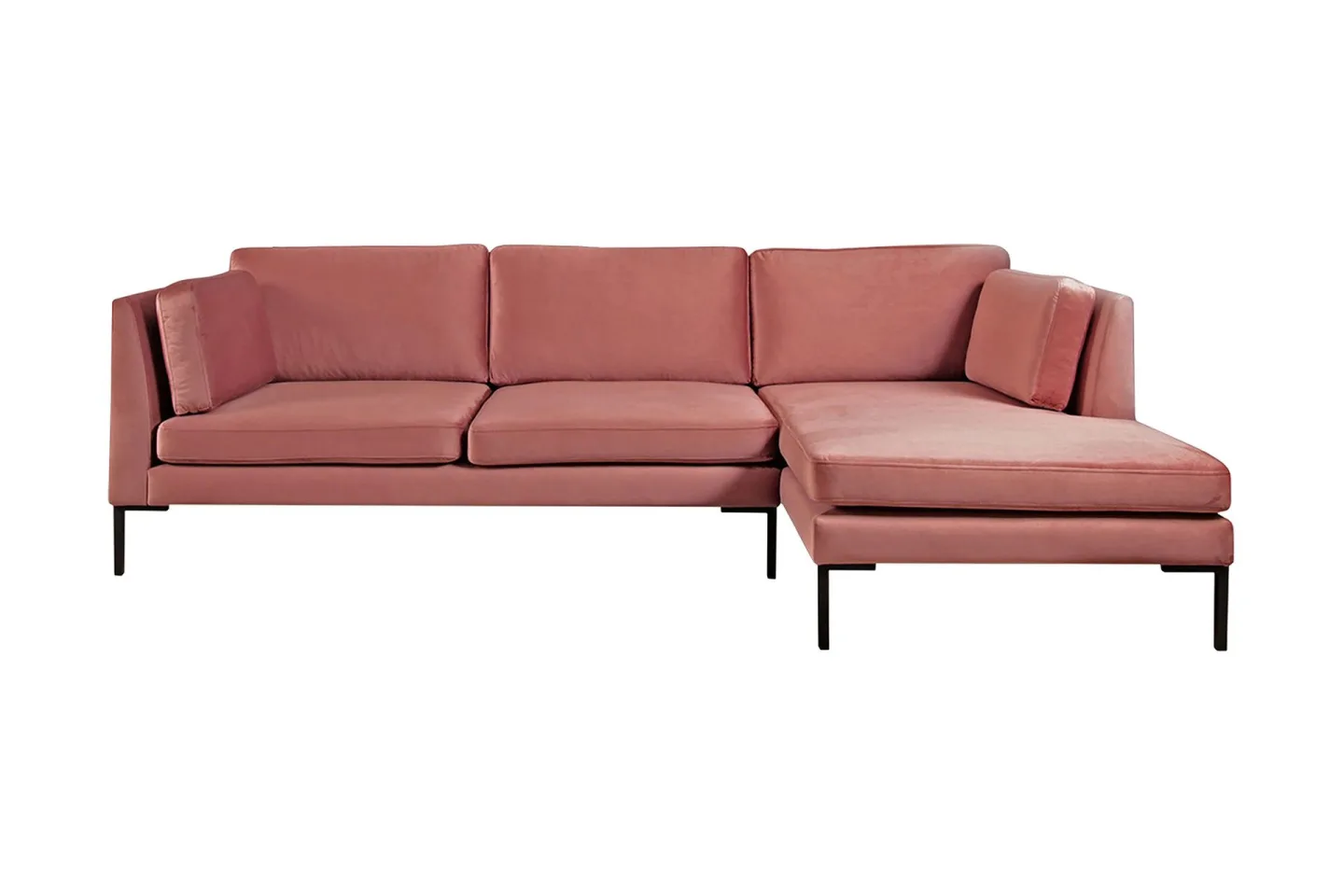 Ocean Hörnsoffa Höger - Rosa