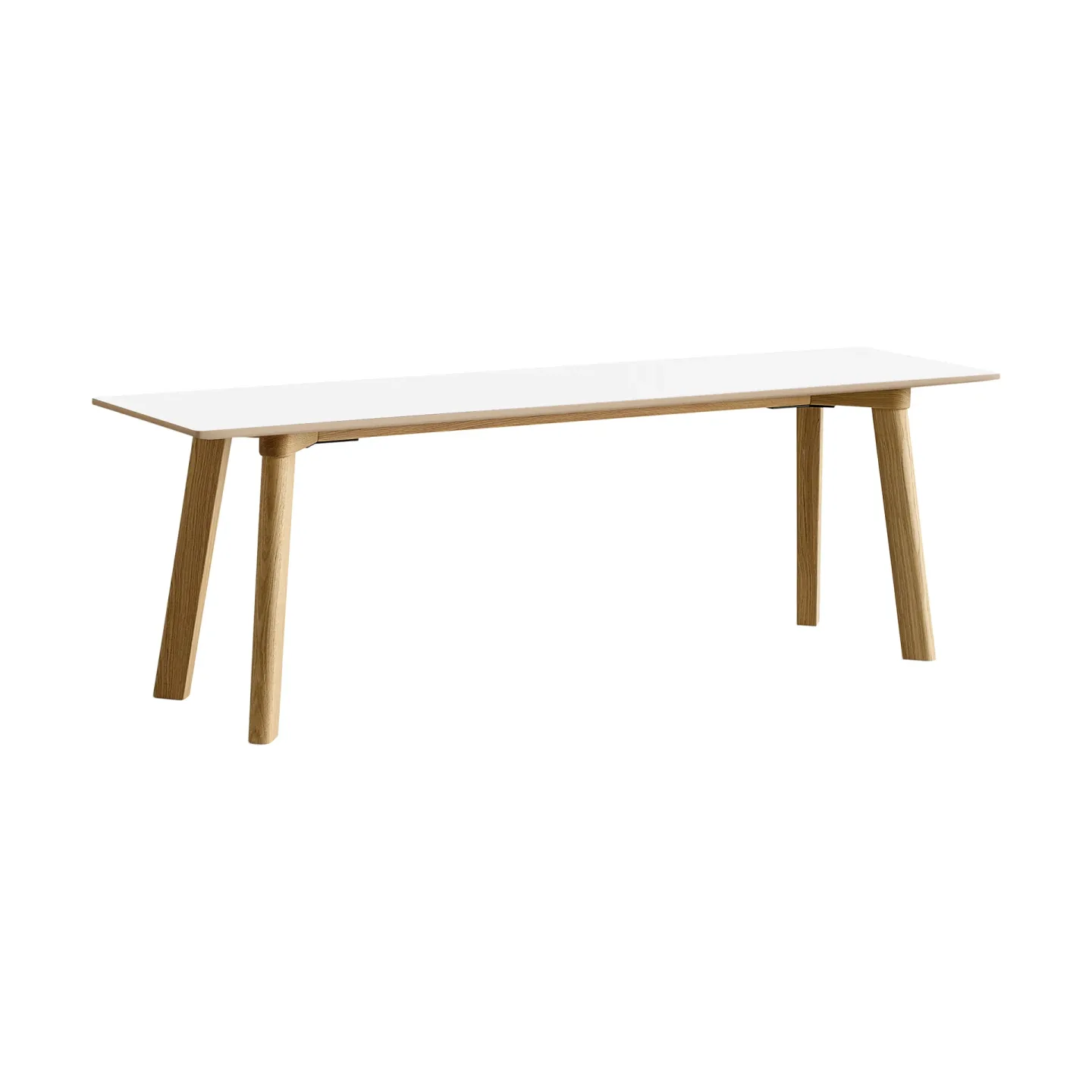 HAY CPH215 Deux 2.0 Bank 140 cm Pearl white-lacquered oak