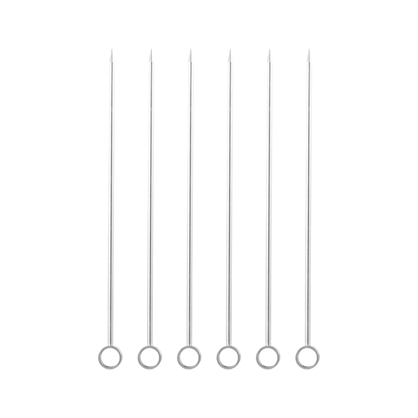 Dorre Carita Cocktail-Sticks 6er Pack Edelstahl