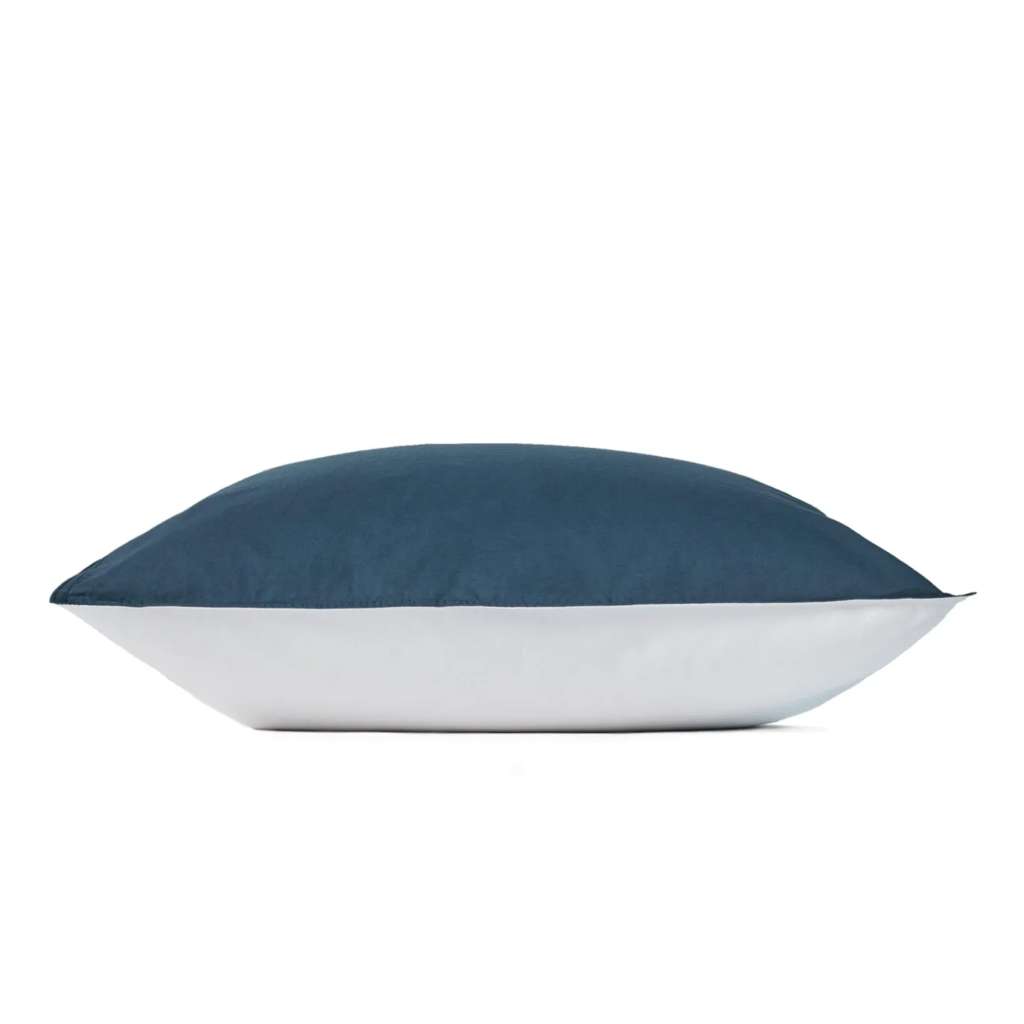 Länna - L.A. Pillow Cover Blue - Örngott - Lotta Agaton - Brun - Bomull