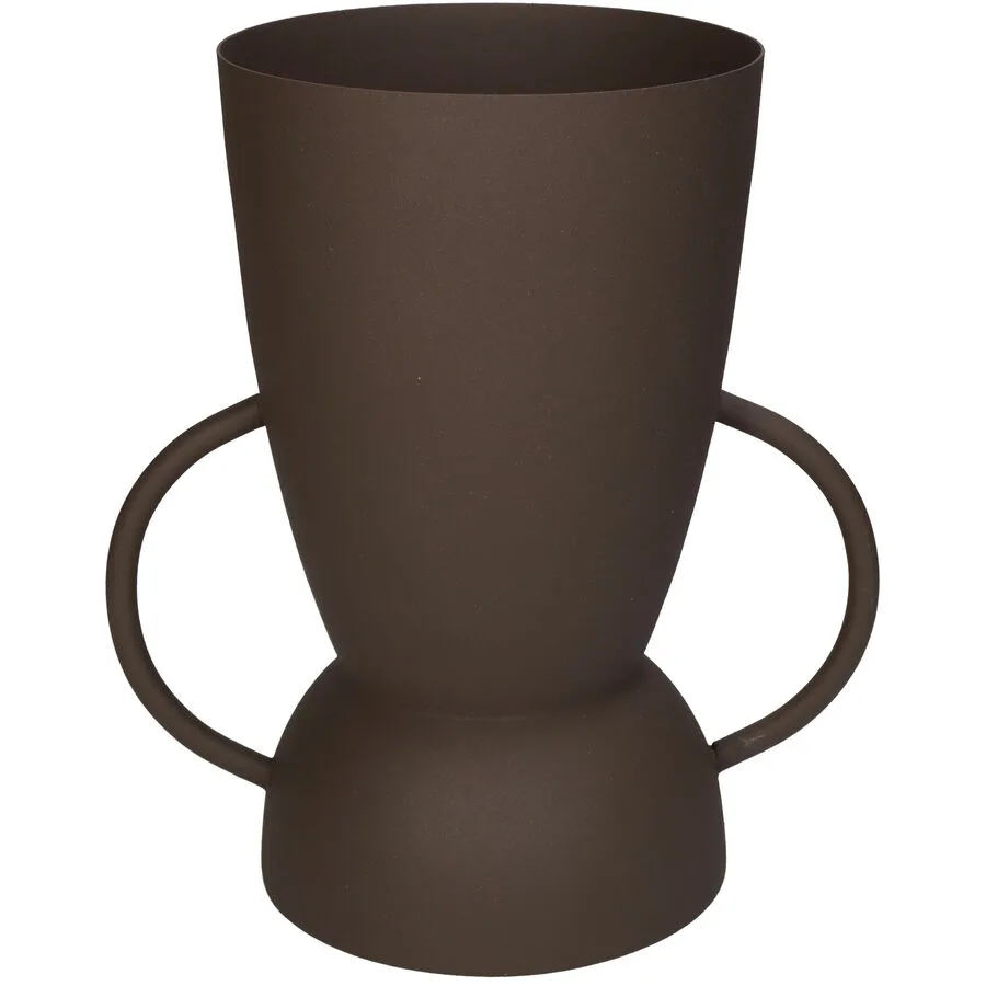 Blumentopf Bloem Braun Metall 23 cm