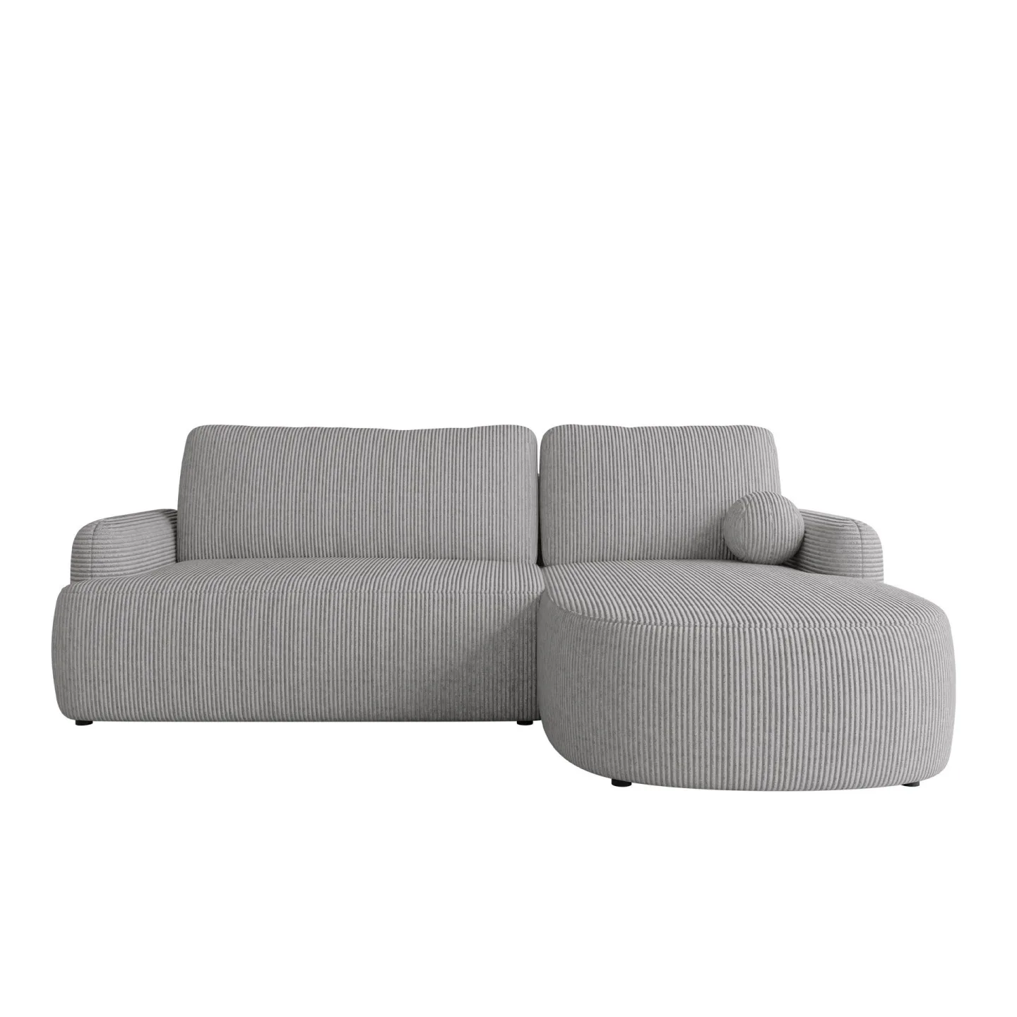 Branrel 3-sits Soffa med divan - grå