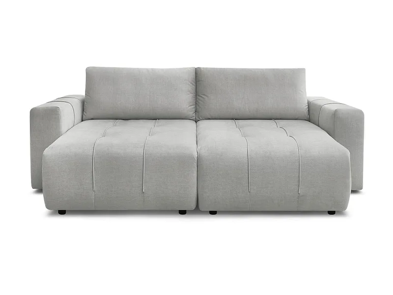 Sofa BOBOCHIC ARSENE Samt hellgrau