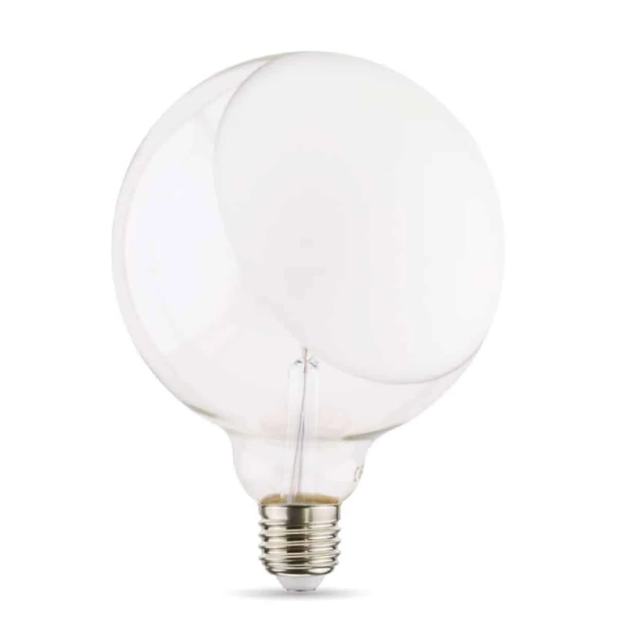 Globlampa LED G125 Förspeglad 2,5W 2700K 250lm Dim E27