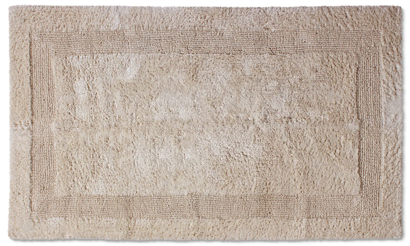 Baderomsmatte - Nila (beige) (Størrelse: 70 x 120 cm)