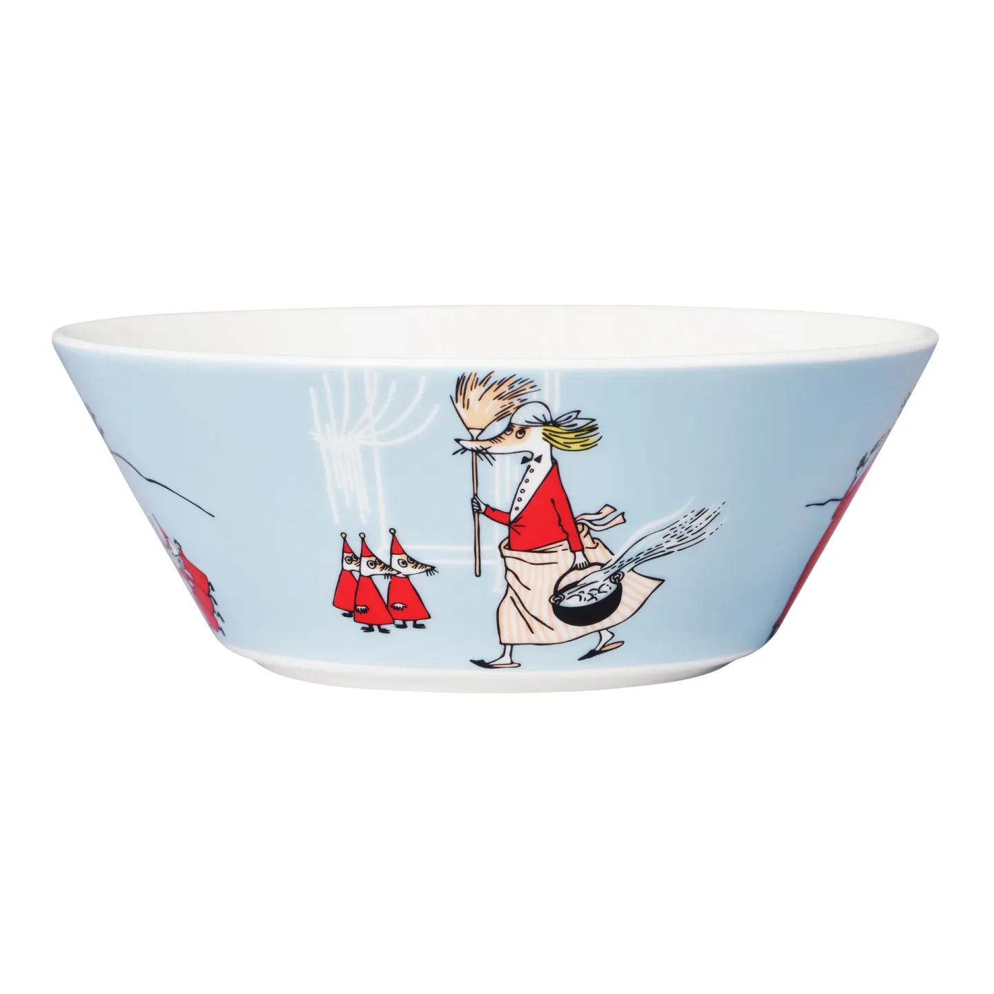 Moomin Arabia Filifjonka Mumin Schale Grau