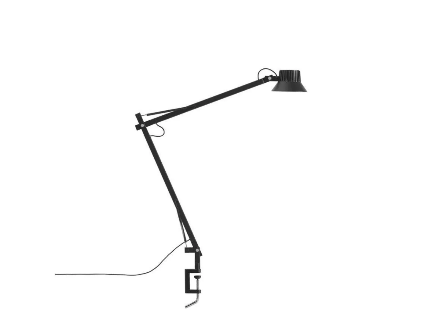 Dedicate Tischleuchte w/Clamp L2 Black - Muuto - Arbeitszimmer / Büro - Aluminium