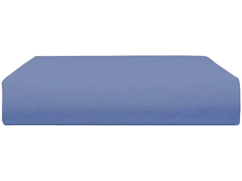 Fixleintuch DH BOXSPRING 180x200cm blau