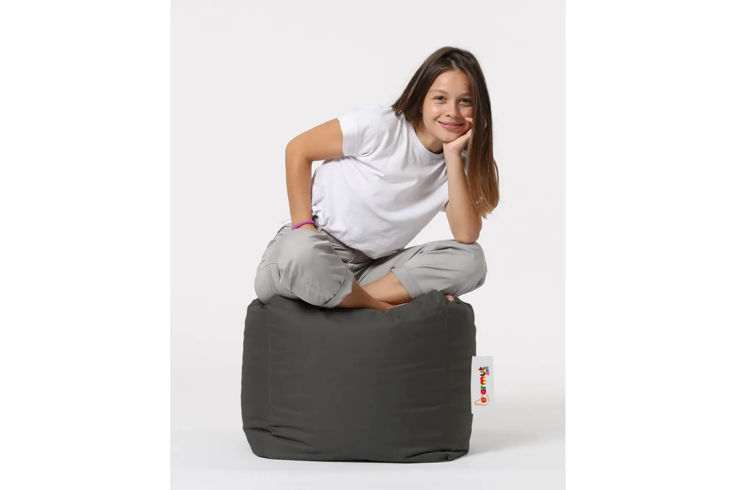 Sittsäck Utomhus Salani 45 cm - Grå