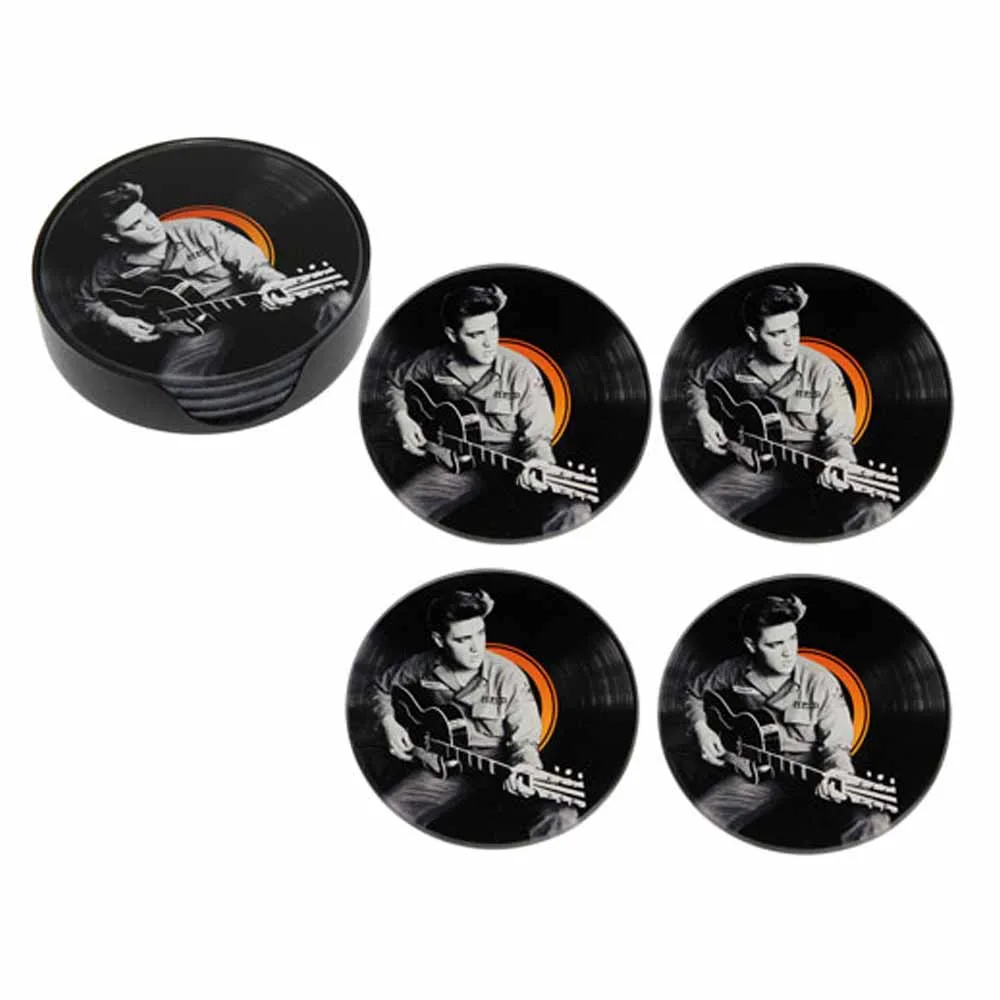 Glasunderlägg Elvis 4 pack