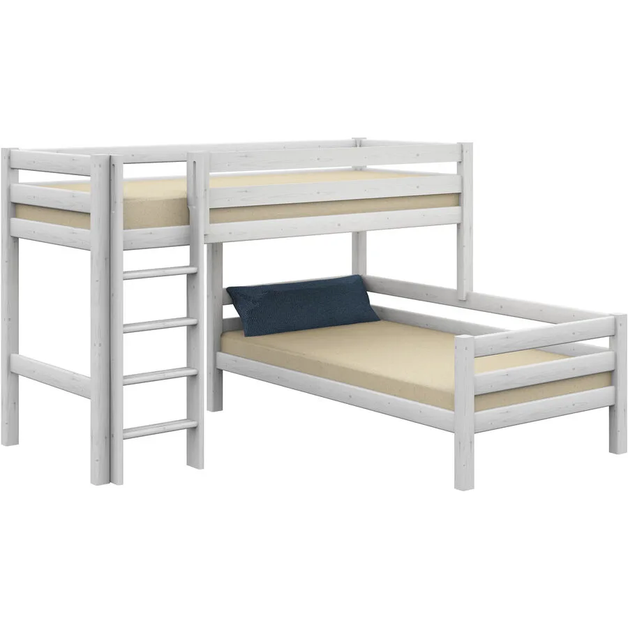 Bett Infant Weiss Kiefer 90 x 200 cm