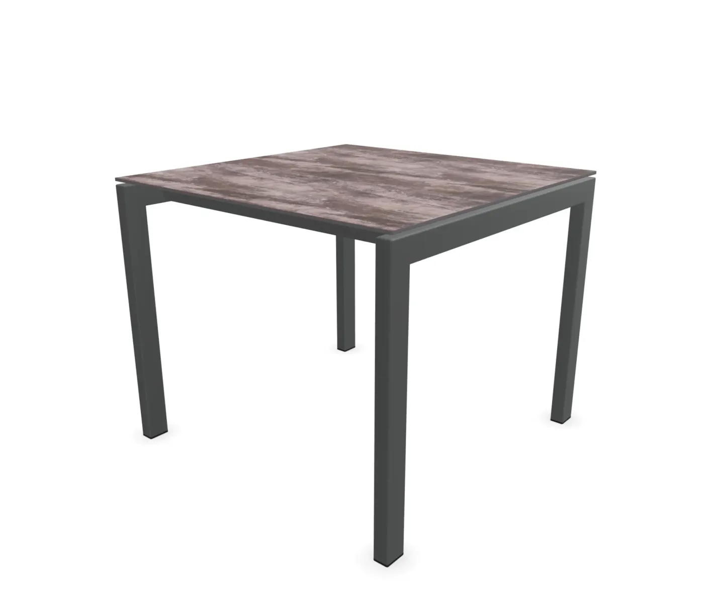 Schaffner Gartentisch Luzern Decor Quadratisch Braun | Schubiger Möbel