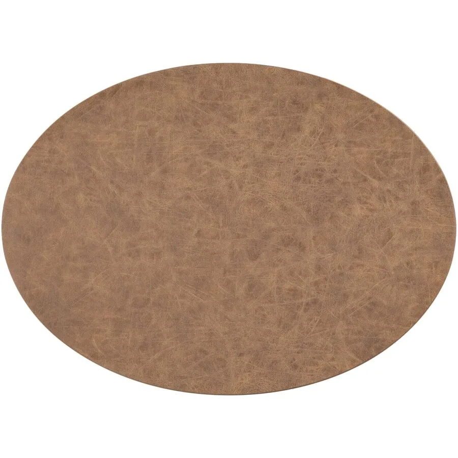 ZICZAC Tischset Truman Braun Kunstleder 33 x 45 cm