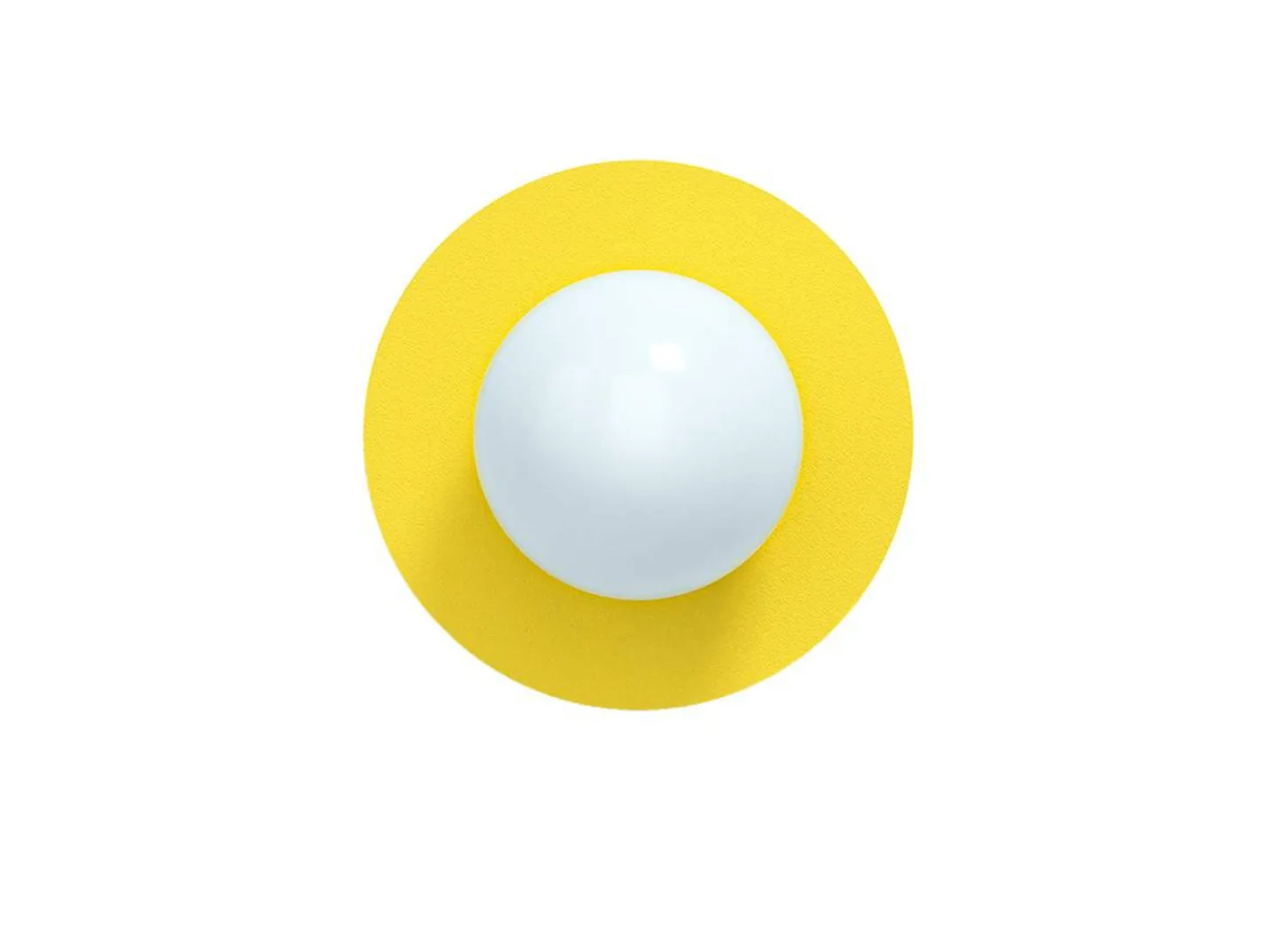 Candy Big Circle 360 L Wandleuchte, gelb - Swedish Ninja - Wohnzimmer - Metall