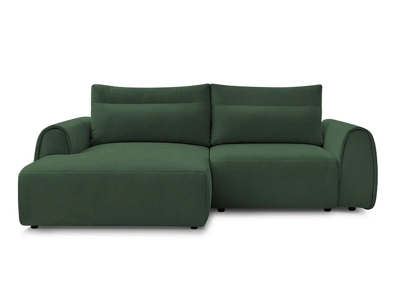 Ecksofa BOBOCHIC ADEN Stoff grün
