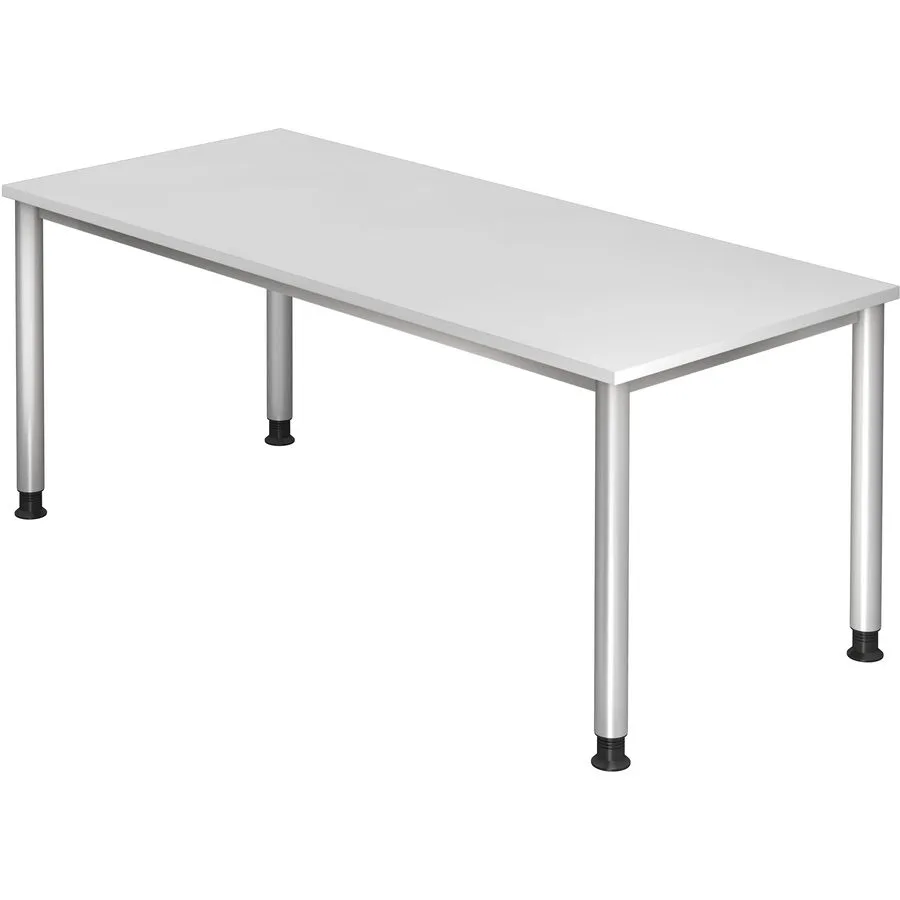 Schreibtisch Office Weiss Holz 180 cm - Material: Holzwerkstoff