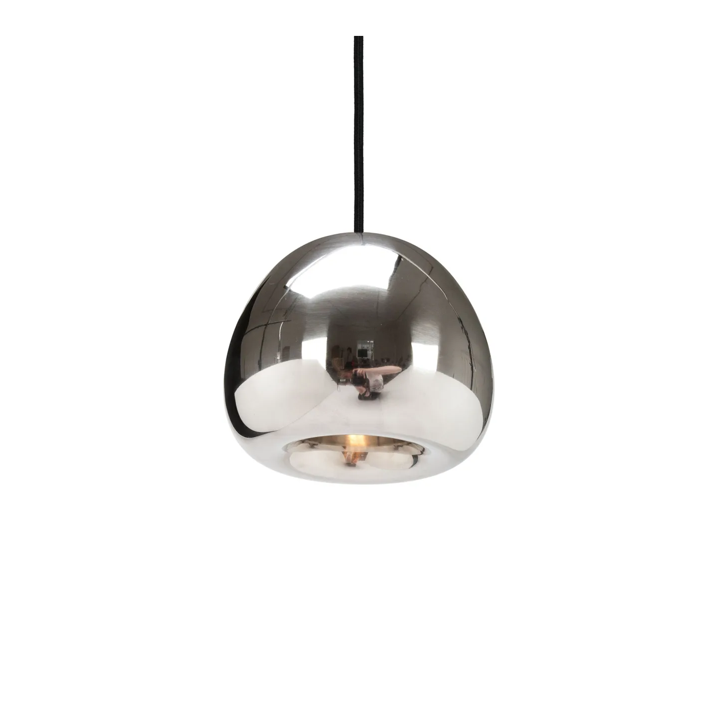 Tom Dixon - Void Mini Pendant, Rostfritt stål - Pendellampor - Silver