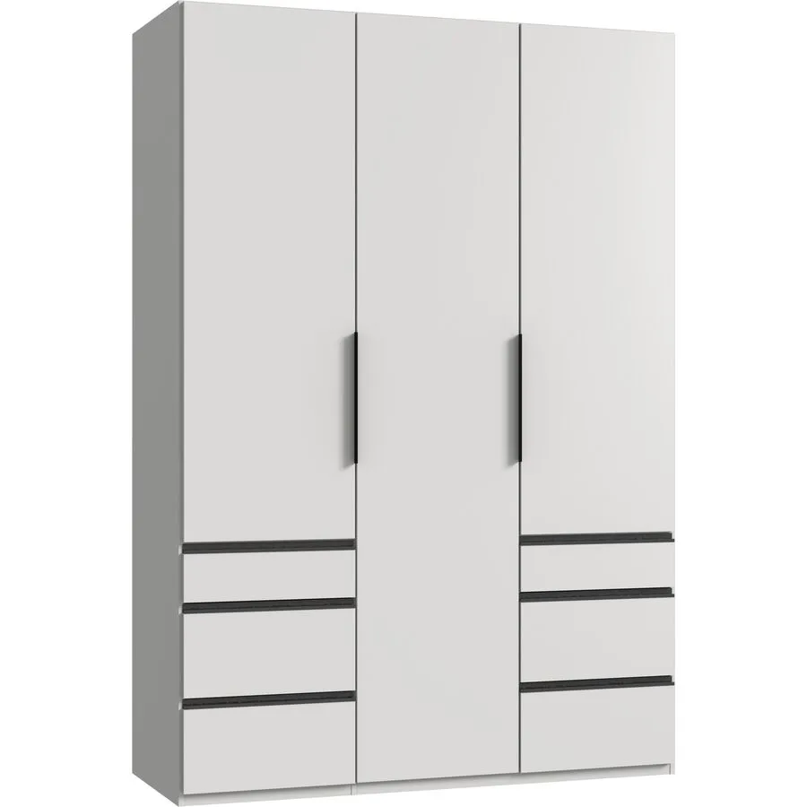 Kleiderschrank Sanko weiss Holzwerkstoff B 150 cm