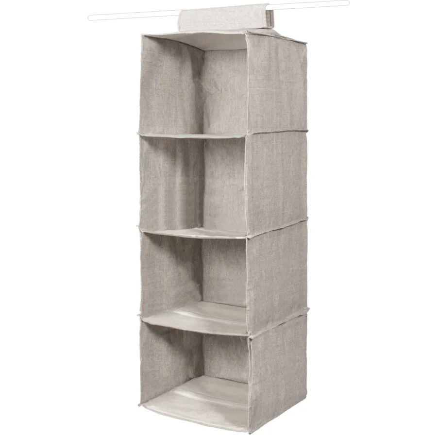 Schrankinneneinrichtung Giorgio Beige Polyester 30 cm 30 cm - Material: 85% Polyester, 15% Baumwolle