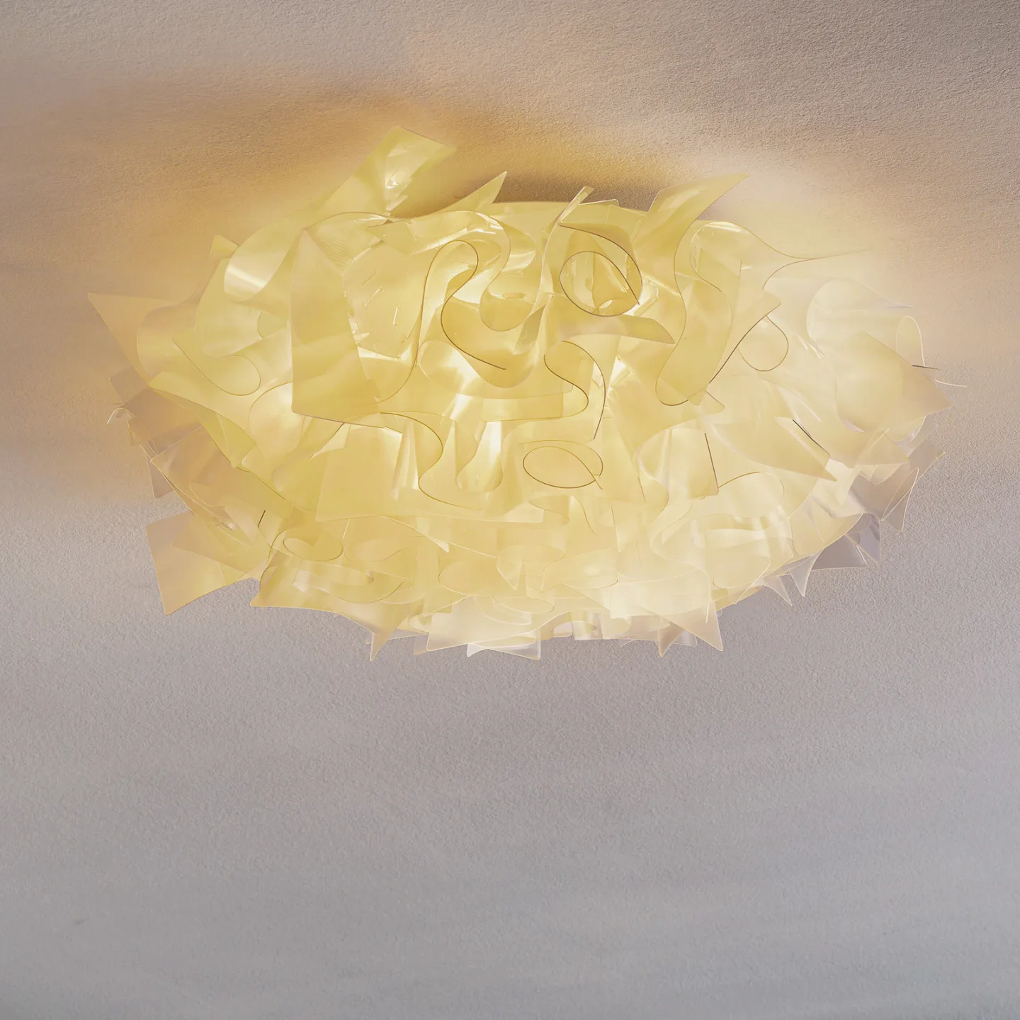 Veli Deckenleuchte L Prisma - SLAMP - Wohnzimmer - Design - Kunststoff - Rund