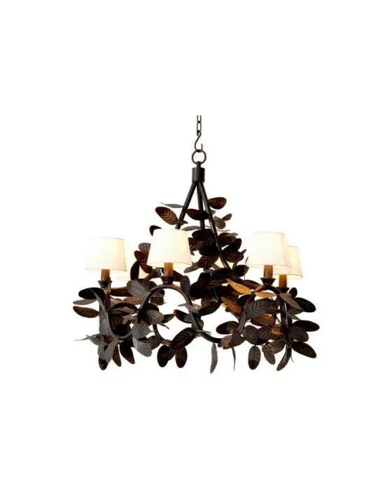 Cheverny lysekrone bronze