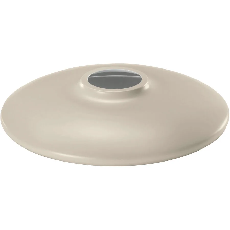 Lampenschirm Sira Beige Metall 35 cm 10 cm - Farbe: sand