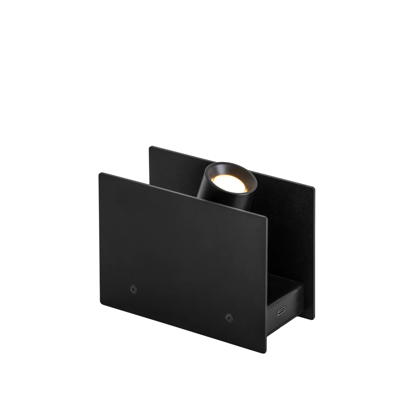 Nemo Lighting - Plint Battery Mini 3000K Black - Portabla lampor - Massimo Colagrande - Svart