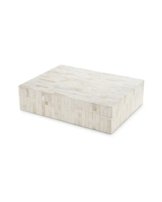 Scoop Box Natural White