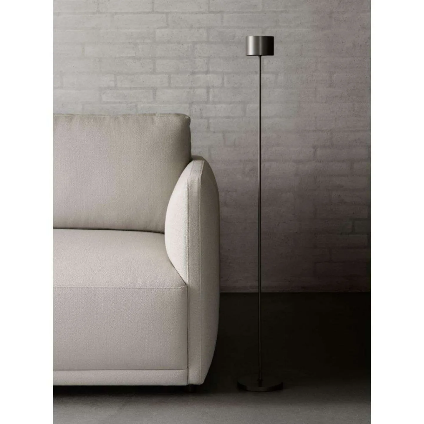 Farol Portable Stehleuchte Gunmetal/Metallic - Blomus - Terrasse - Aluminium