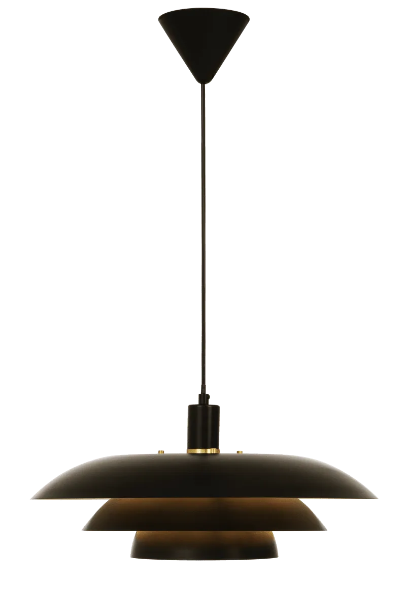 Epsilon Taklampa Svart