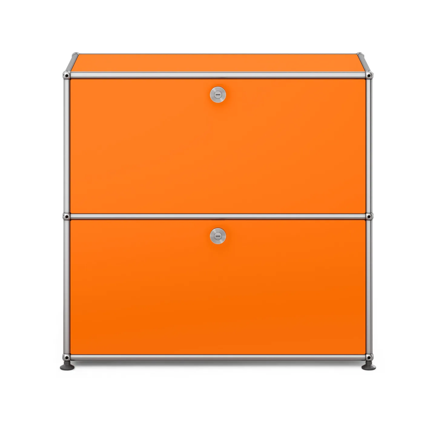 USM - USM Haller S2 26 Pure Orange - Skänkar och sideboards - Fritz Haller & Paul Schärer - Orange - Metall