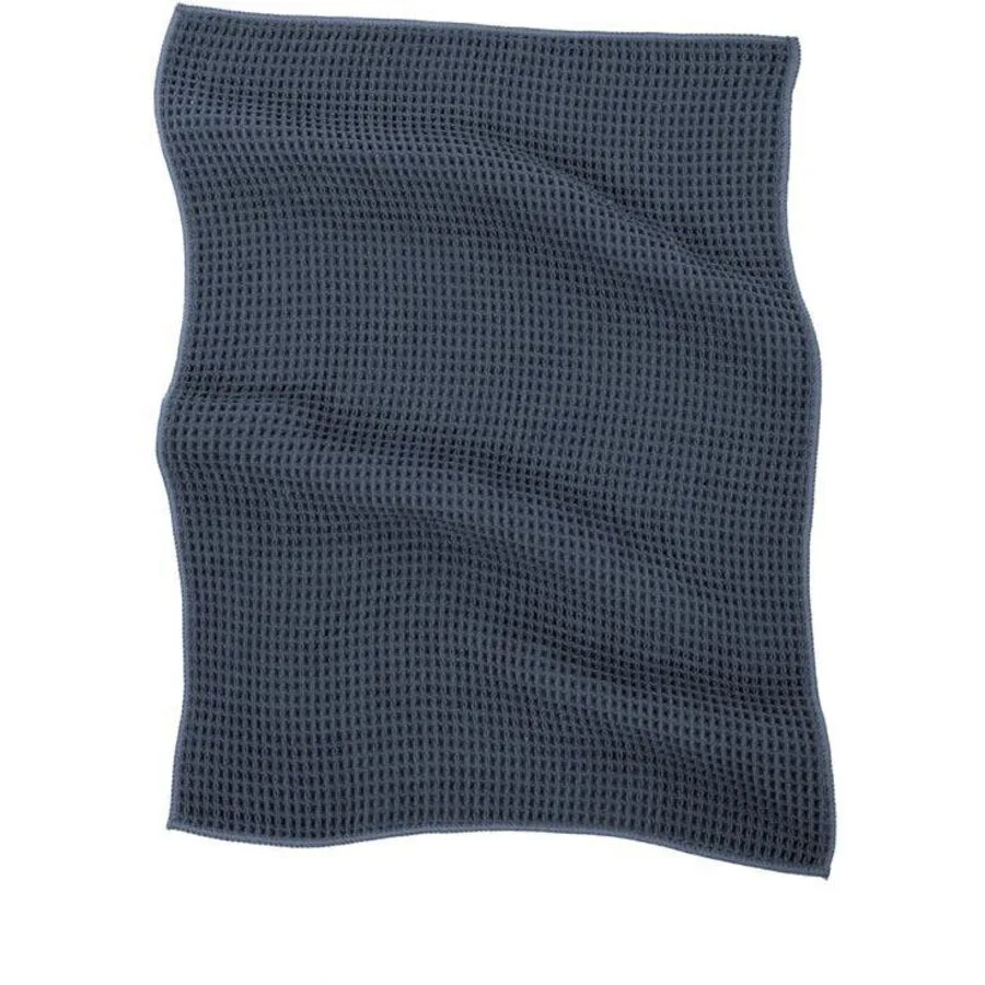 Geschirrtuch Essentials blau Einfarbig Mikrofaser 60 x 40 cm