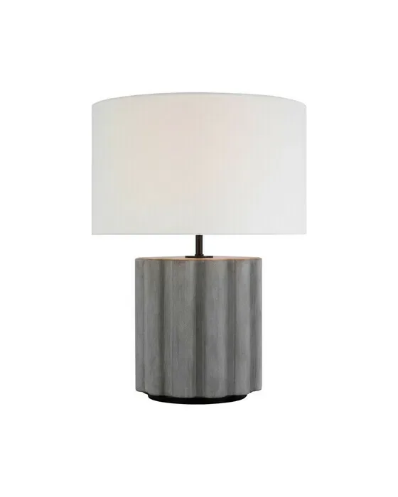 Scioto Medium Table Lamp Oyster