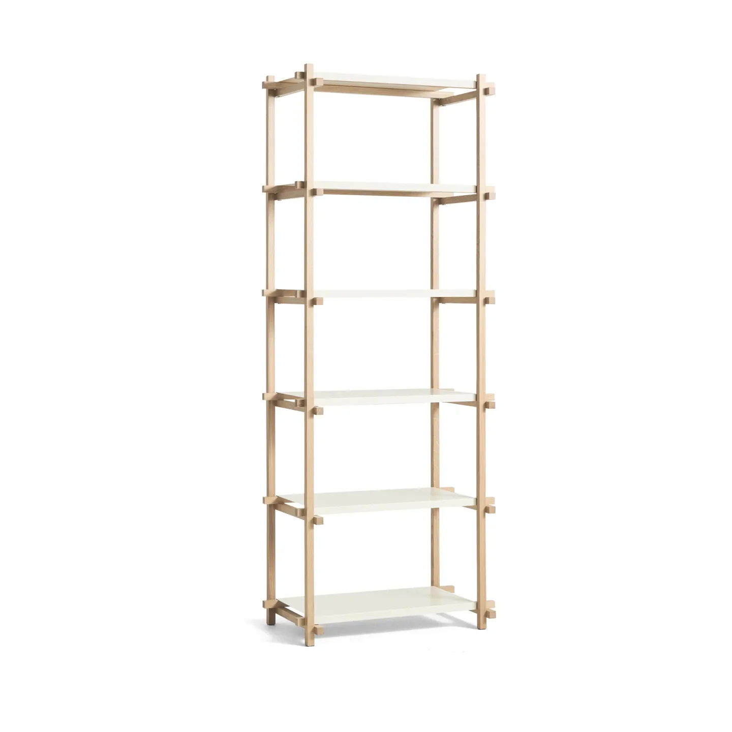 HAY Woody Column Wandregal Oak-almond white, high
