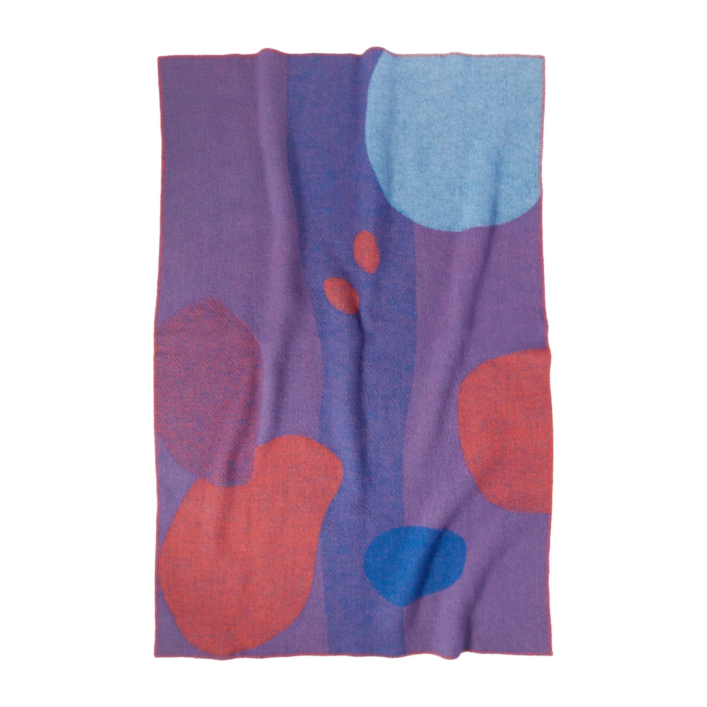 Layered Secret garden ullfilt 130x200 cm Purple
