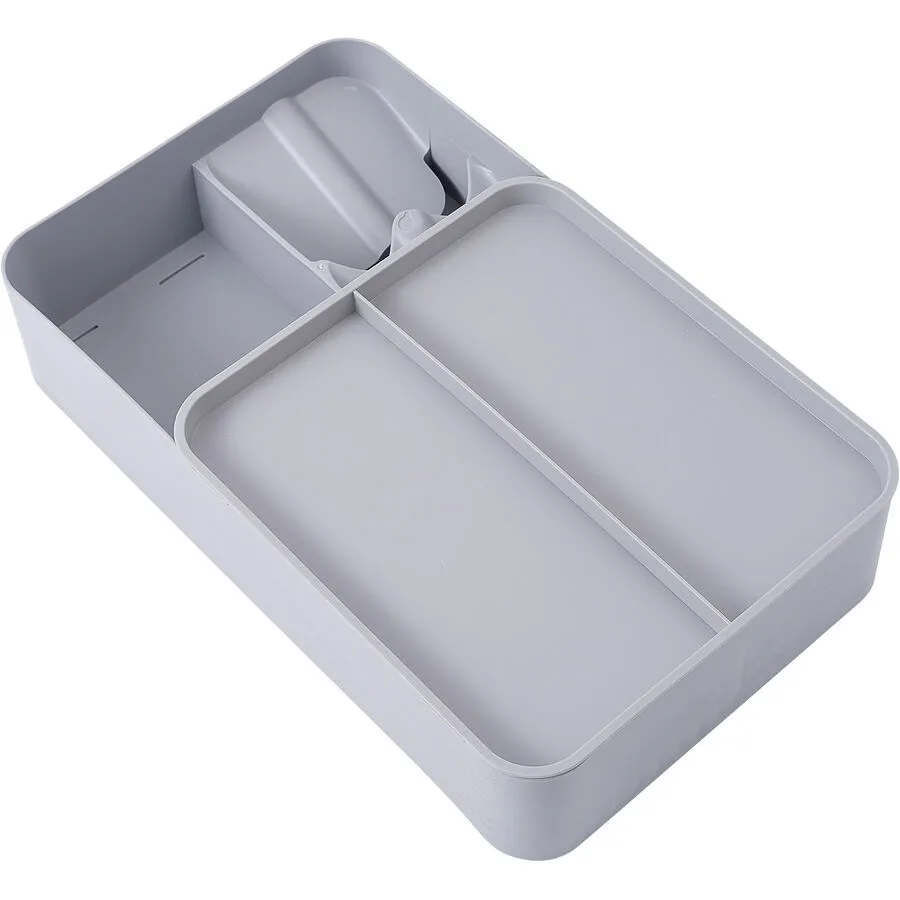 Messerablage Grau Polypropylen B 24 H 8 cm