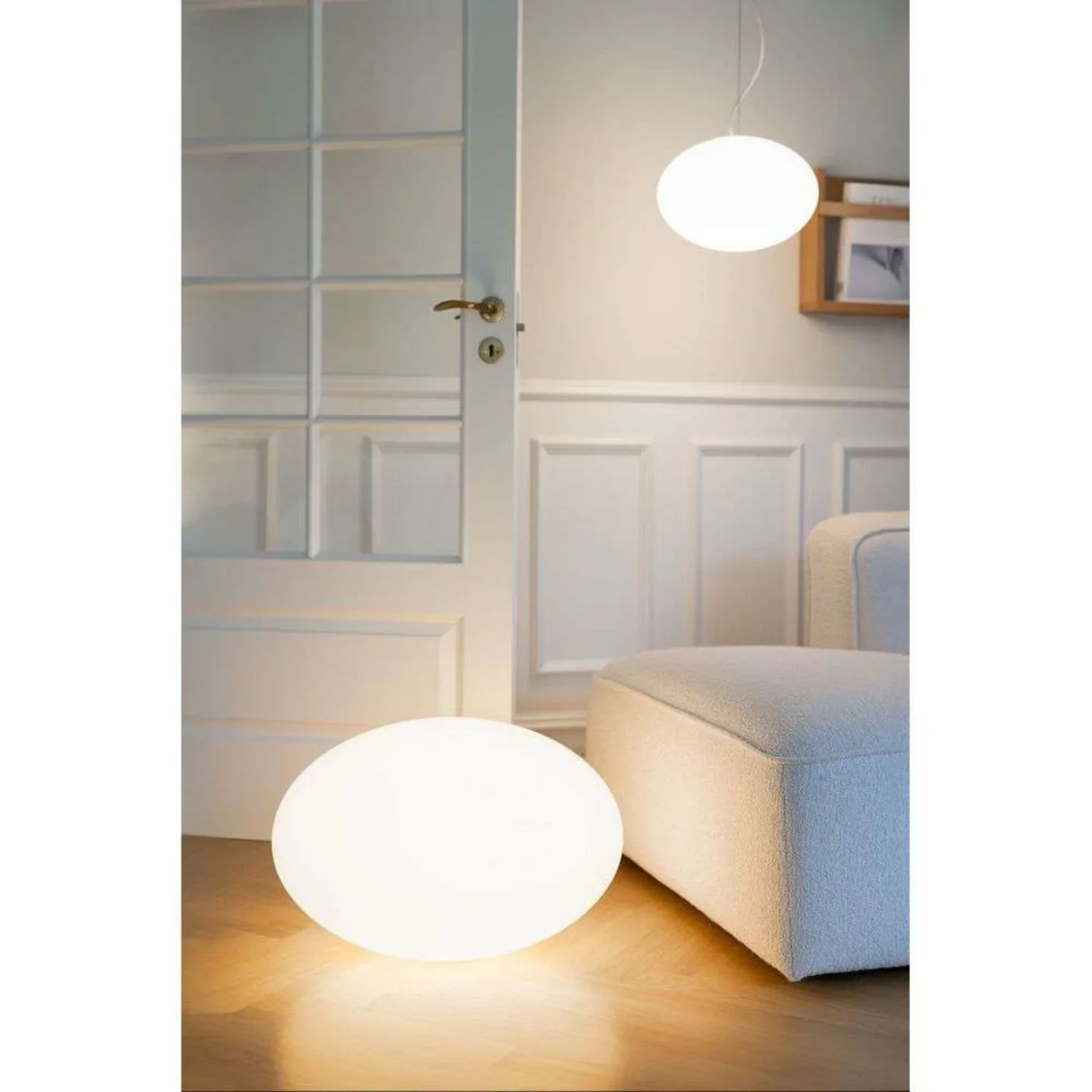 Eggy Pop In bordlampe, Ø 32 cm, hvid - CPH Lighting - Stue - Plastik