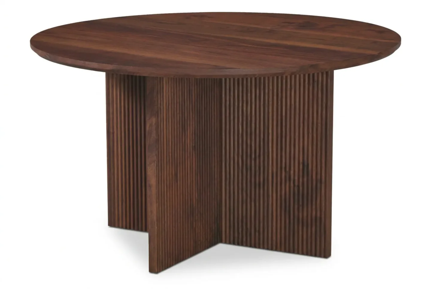 Edda Soffbord Rund 85 cm - Valnöt