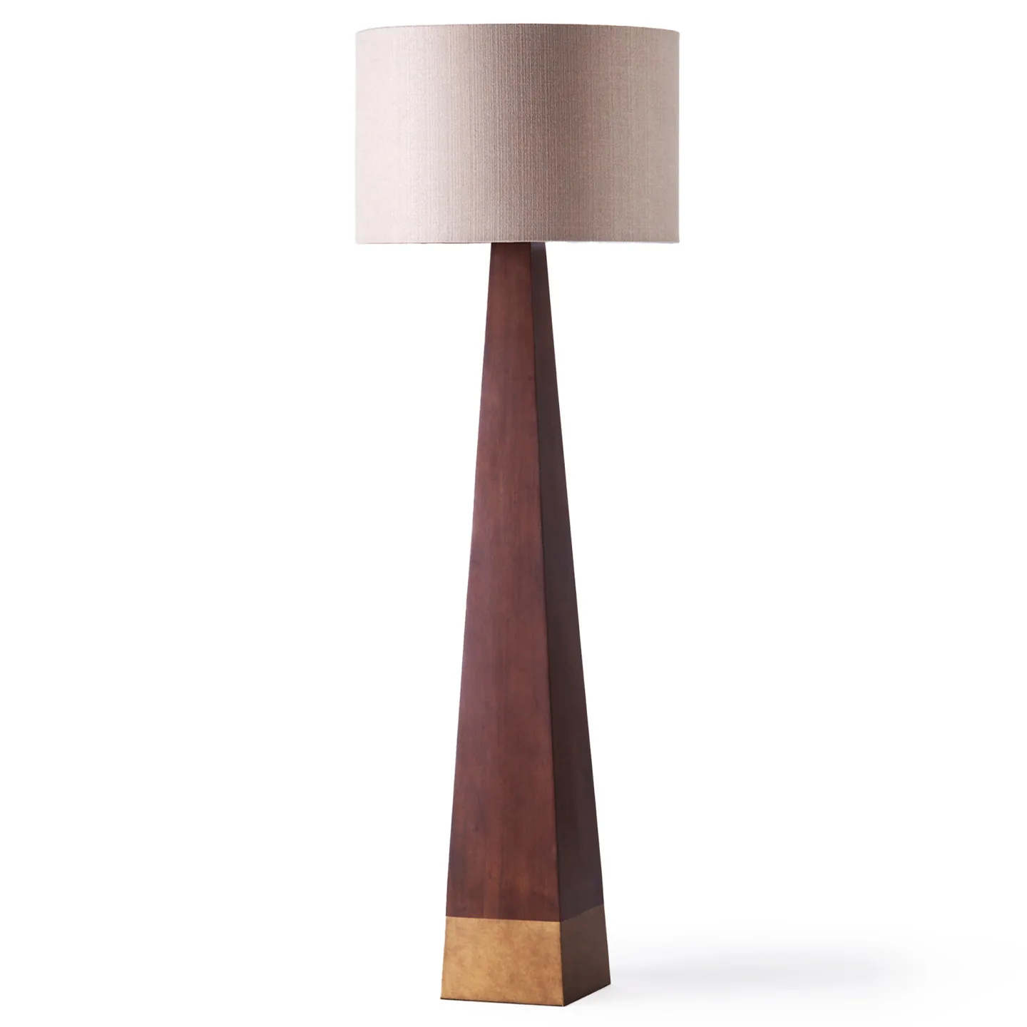 Dusty Deco - Pyramid Floor Lamp - Skärmlampor - Edin & Lina Kjellvertz - Vit