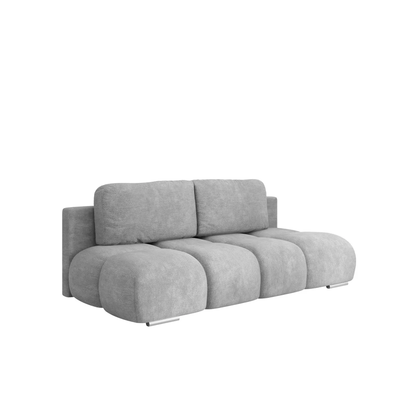 Bjorn 3-sits Bäddsoffa med förvaring - grå