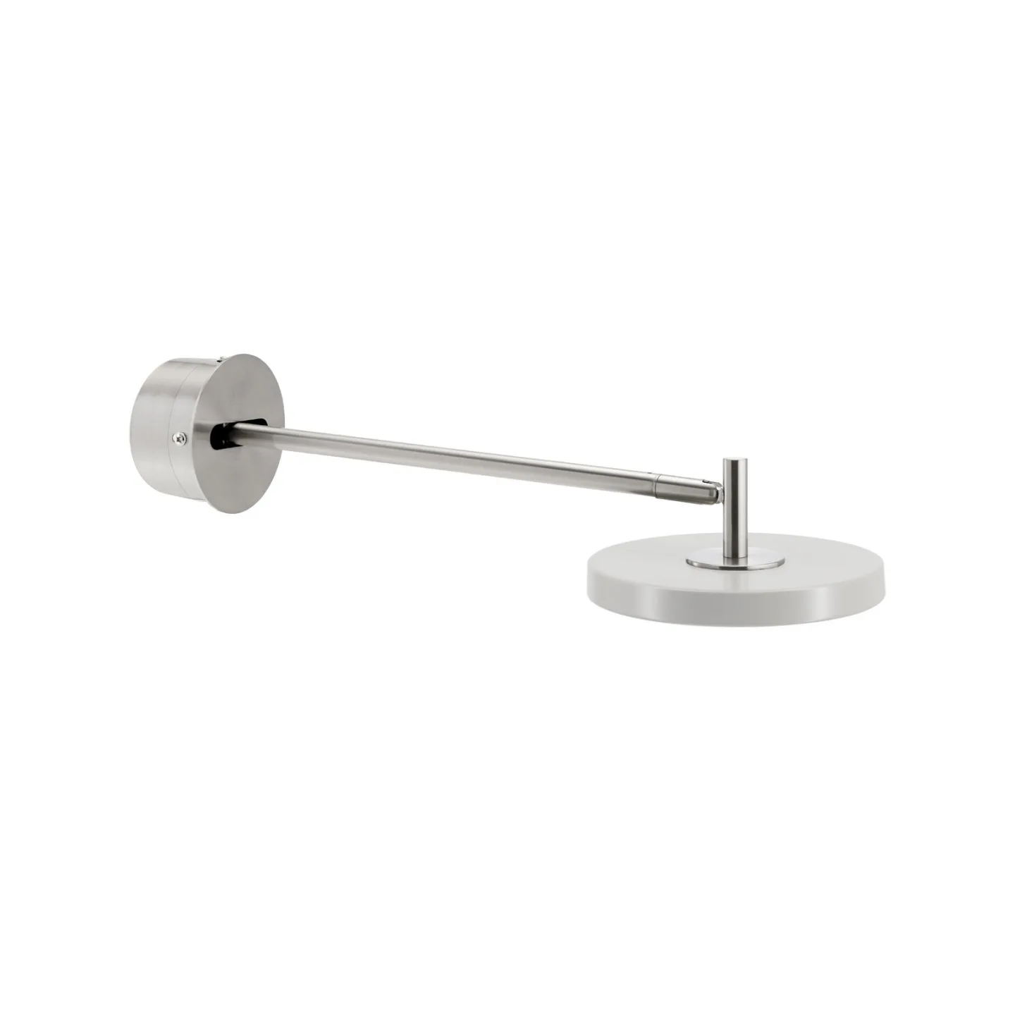 Asteria Long LED-Wandlampe, grau, Stahl, Hardwire - UMAGE - Wohnzimmer - Design - Metall - Einflammig