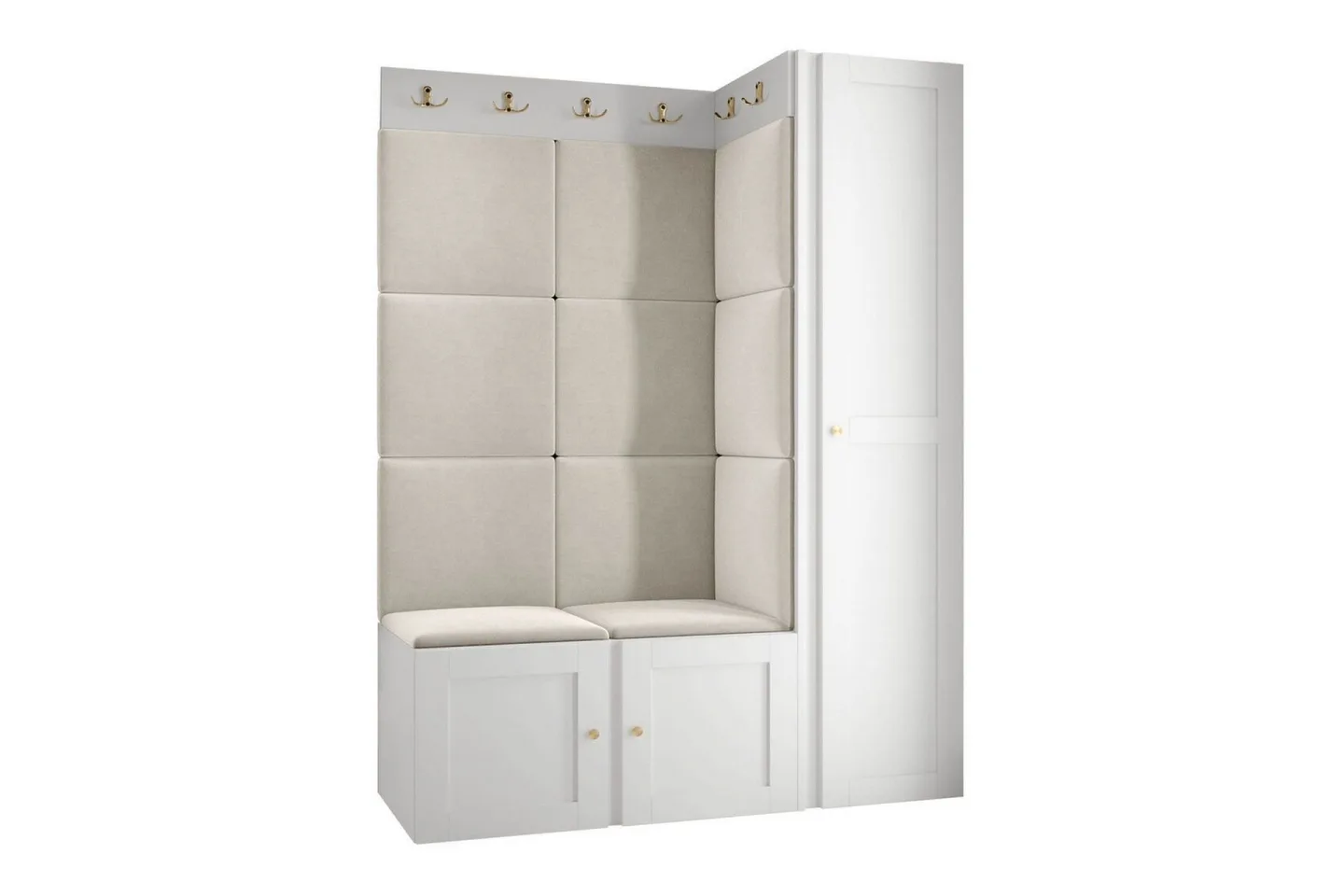 Dunvegan Highboard White -