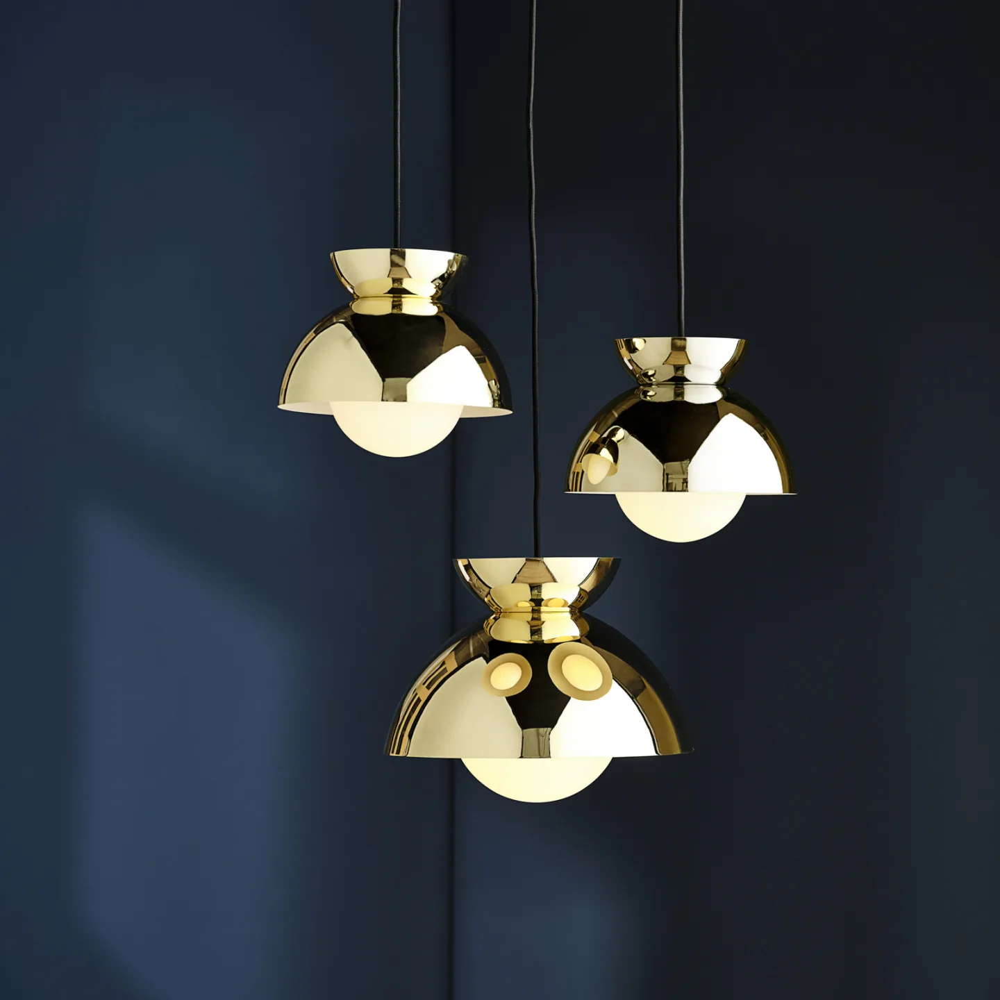 Butterfly Pendel Ø29 Brass - Frandsen - Stue - Design - Metal - Med én lyskilde